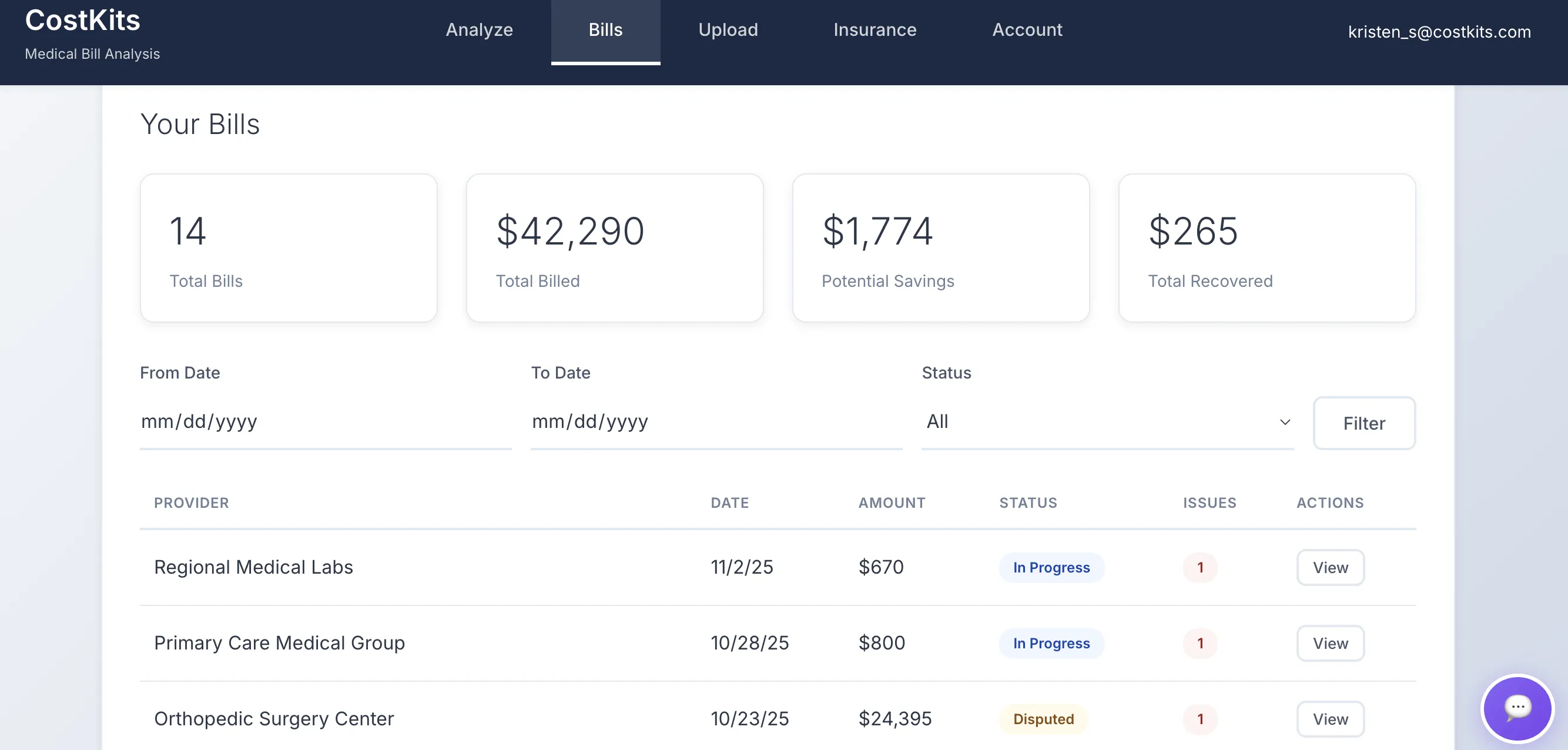 Get real CT scan pricing from local facilities with CostKits